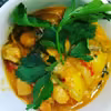Curry bakłażanowo paprykowe.
