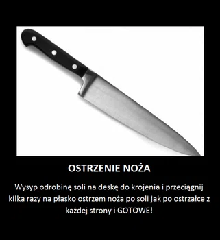 Niezwykły trik na ostrzenie noża!
