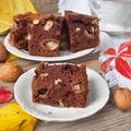 Wiewiórka - czekoladowe ciasto z jabłkami i bakaliami