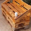 Ławka z palet