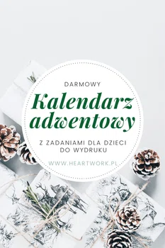 Darmowy kalendarz adwentowy dla dzieci – Heartwork – Wrocław