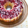 CIASTO ŻURAWINOWE Z LUKREM