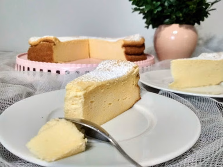 Sernik z mlekiem skondensowanym