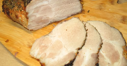 karkówka pieczona na soli-rewelacyjny przepis na pyszną, domową wędlinę+FILM