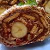 rolada bakaliowa w waflu