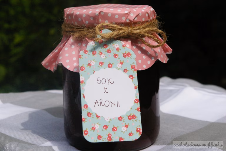 Domowy sok z aronii