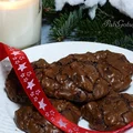Ciasteczka brownie z migdałami