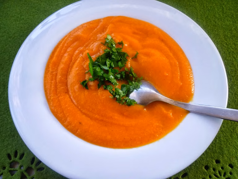 Zupa - krem z marchwi i ziemniaków
