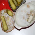 Domowy smalec z cebulką i jabłkiem