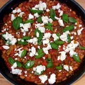 Pieczona fasola w sosie pomidorowym
