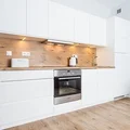 Drewno i biel w kuchni