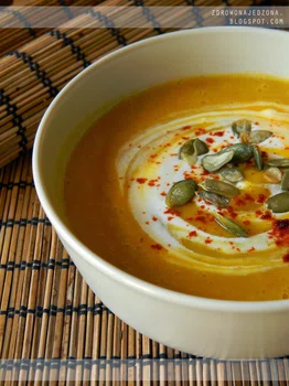 Kremowa zupa dyniowa