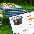 Mały grill, wielkie możliwości! Hit sezonu z Action za 59 zł, który rozkręci każde spotkanie w plenerze