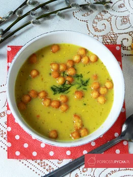 Kremowa zupa z kukurydzy