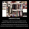 Zabezpieczenie szafy przed molami