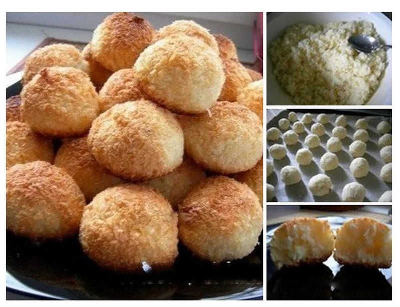 Ciasteczka "kokosanki" - przepis