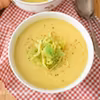 Zupa krem z koprem włoskim, porami i curry