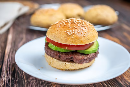 Bułki hamburgerowe na zakwasie (bez glutenu)