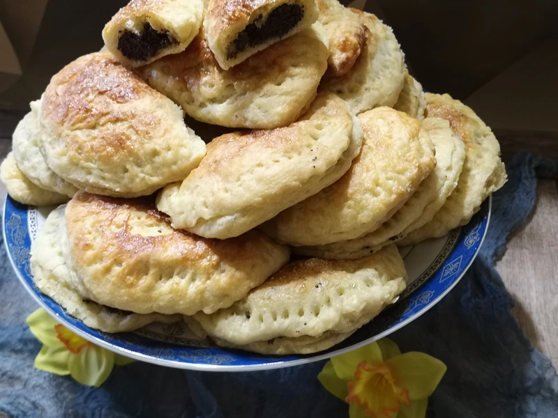 Makowe pierożki