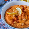 Hummus z pieczoną papryką