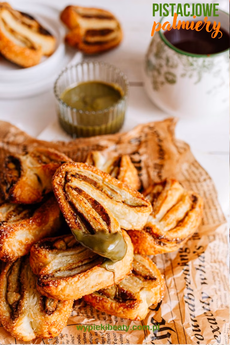 Pistacjowe palmiery