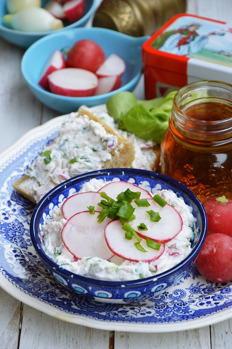 Ricotta z rzodkiewką