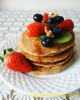 Pancakes orkiszowe - orkiszowe pankejki :)