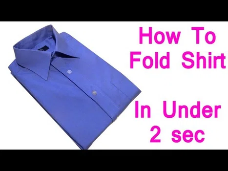 Jak złożyć koszulkę w 2 sekundy 