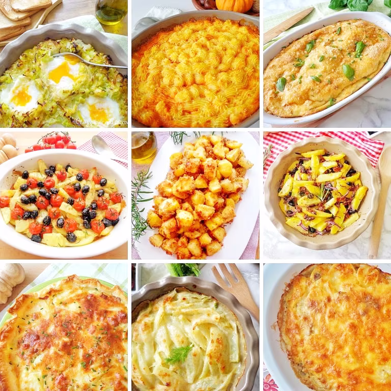 10 pomysłów na pieczone ziemniaki