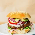 Burgery z czarnej fasoli