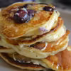 Pancakes z ricottą i borówkami