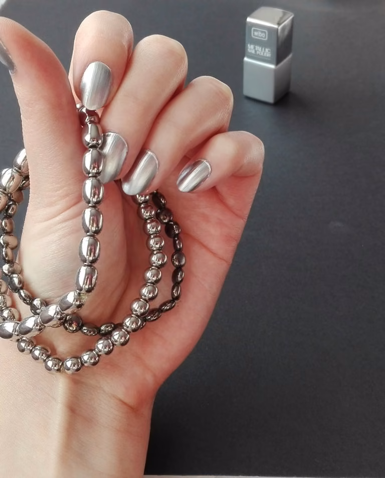 LAKIER METALICZNY METALLIC NAIL POLISH OD WIBO