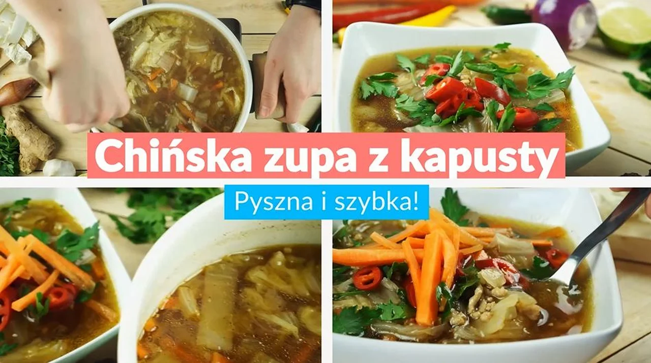 Chińska zupa z kapusty - Prosta i szybka!