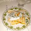 Grillowana tortilla z warzywami i domowym sosem czosnkowym