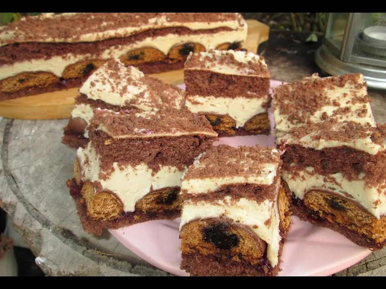 Ciasto Katarzynka-z pierniczkami i kremem- idealne na święta