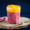 TRUSKAWKOWY PUDDING CHIA Z MUSEM Z MANGO