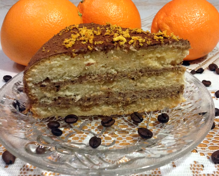 Torcik pomarańczowe tiramisu