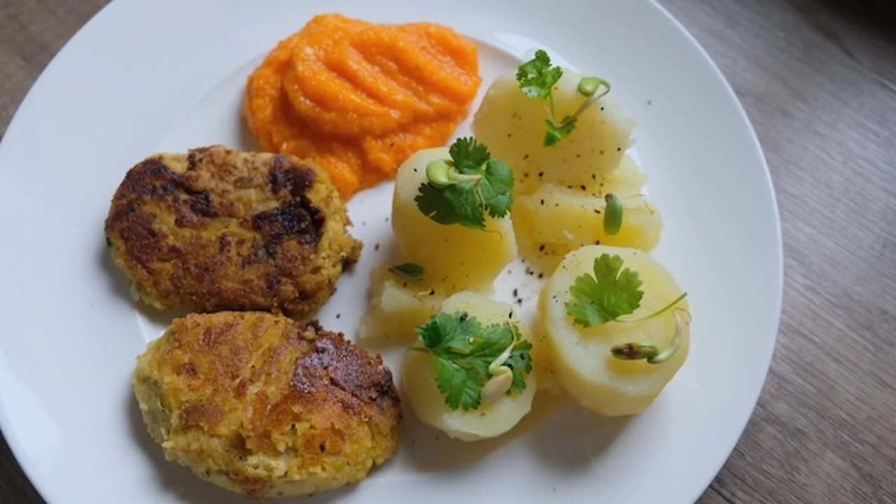 Wyborne kotlety sojowo-kalafiorowe - wegański obiad