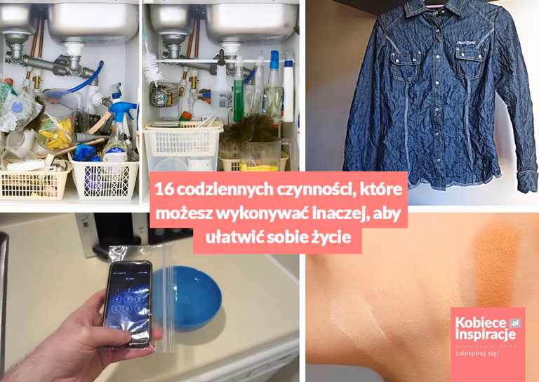 16 codziennych czynności, które możesz wykonywać inaczej, aby ułatwić sobie życie.