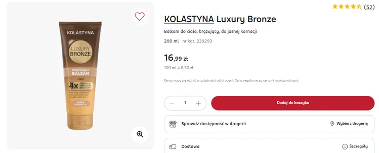 Zdjęcie Balsam brązujący za 17 zł z Rossmanna to hit Polek! Złota opalenizna last-minute bez solarium i przebarwień #1