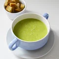 Zupa krem z zielonego (mrożonego) groszku