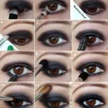 Piękny smokey eye