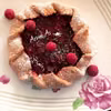 Wiśniowa fit tarta rustykalna (galette)