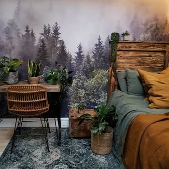 Nieszablonowe mieszkanie z naturą w tle
