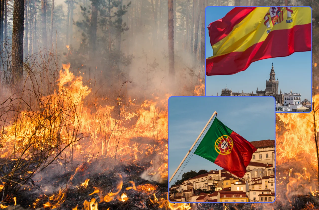 Co najmniej 4 ofiary i setki tysięcy hektarów spalone. Tragiczne pożary w Portugalii i Hiszpanii!