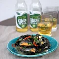 Moules mariniere z cydrem green mill