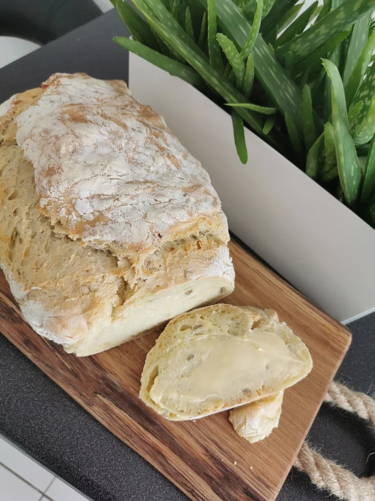Zdjęcie Chleb z naczynia żaroodpornego! Łatwy, pyszny i chrupiący #1