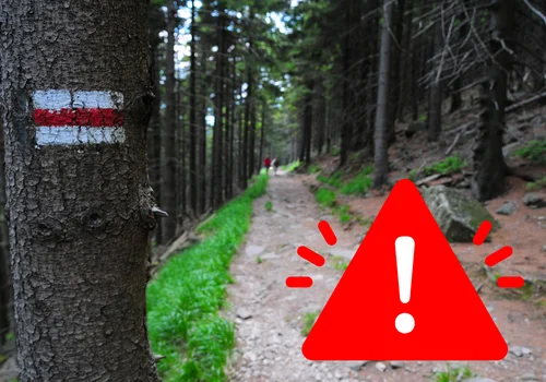 Turyści przygotujcie się na utrudnienia! Popularny szlak górski zamknięty!