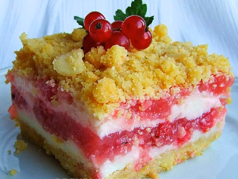 ciasto porzeczkowe - redcurrant cake