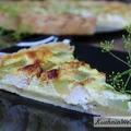 Tarta z kurczakiem, cukinią i koperkiem